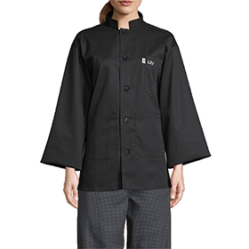 Uncommon Threads Single-Breasted Server Coat: UT-0420