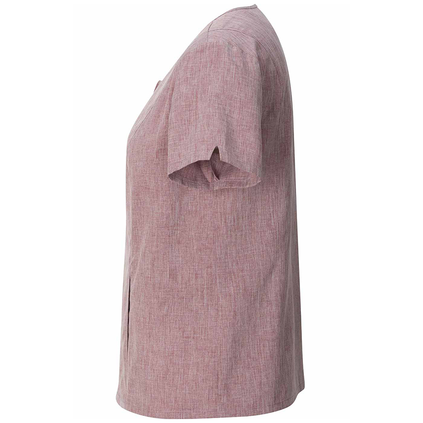 Edwards Women Scoop Neck Zip Front Tunic: ED-7279V3